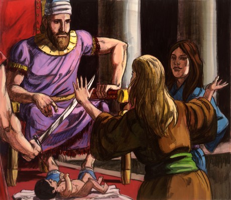 Resultado de imagen para king solomon baby story bible